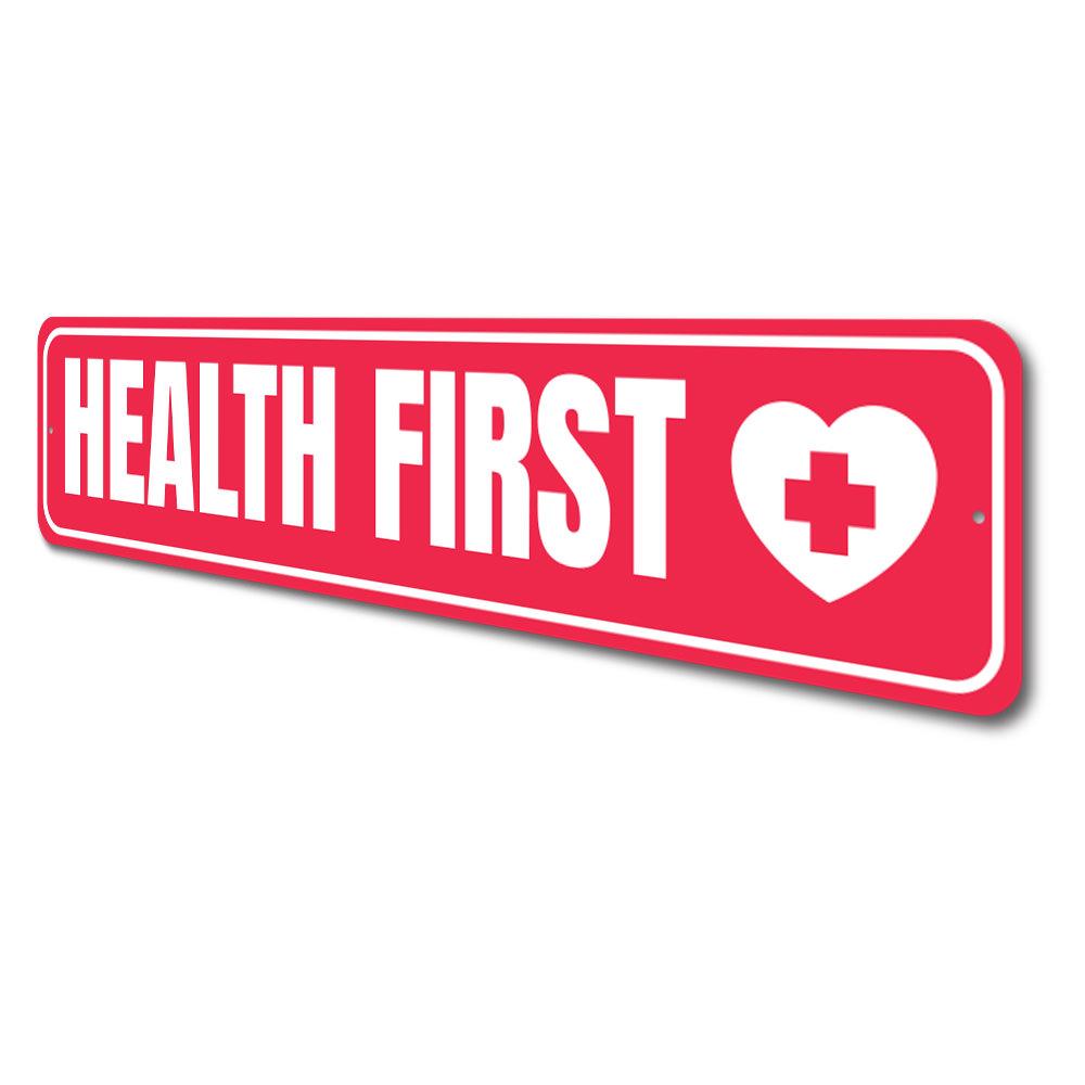 Health First Sign